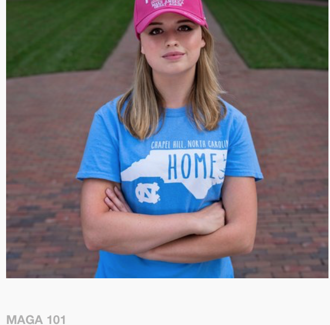 Vanity Fair: “THEY SAY WE’RE WHITE SUPREMACISTS”: INSIDE THE STRANGE WORLD OF CONSERVATIVE COLLEGE WOMEN
