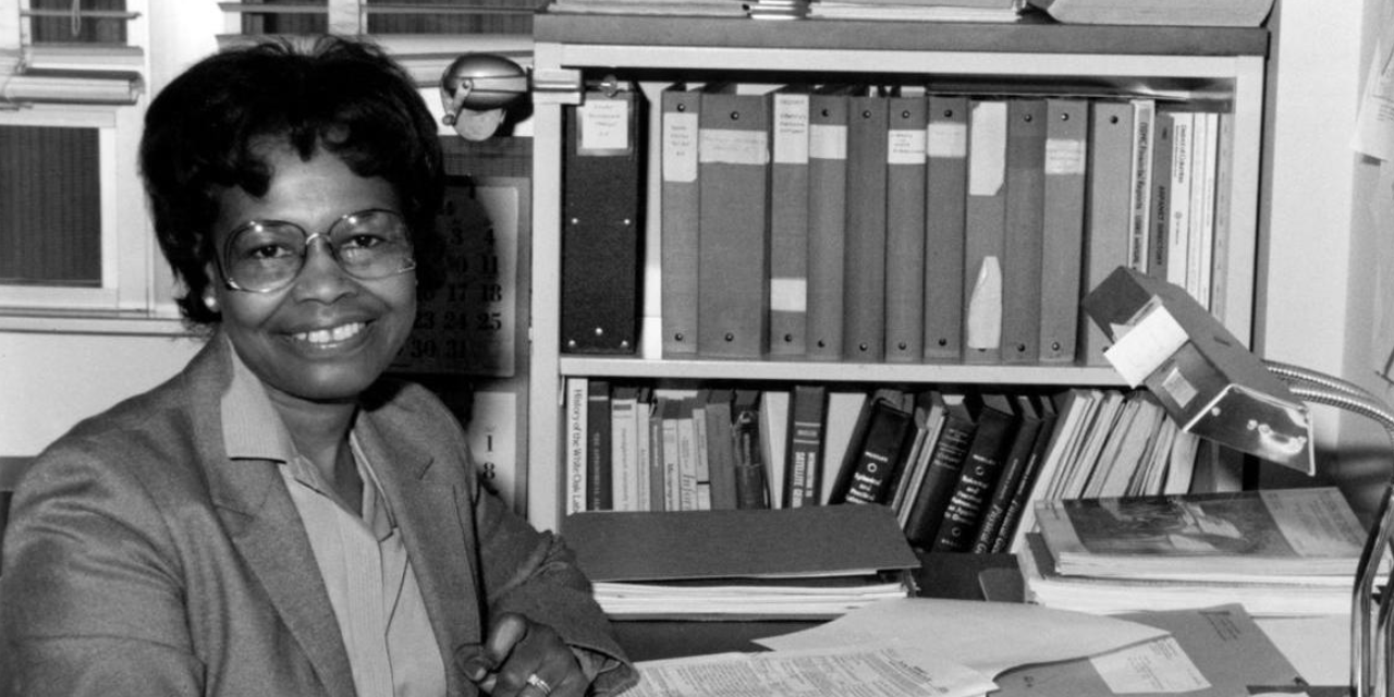 Dr. Gladys West in her Early Career